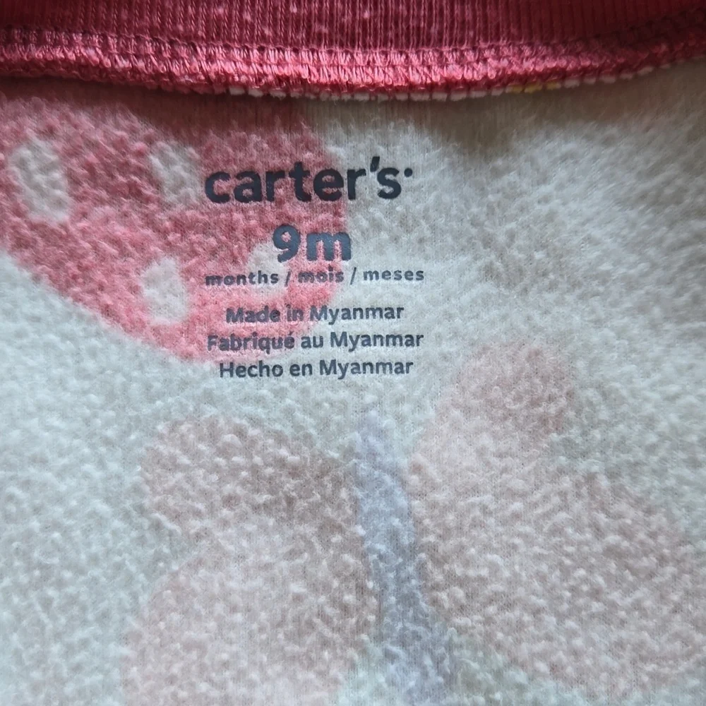 Carter's fleece sleeper, 9 months - Picture 3 of 3